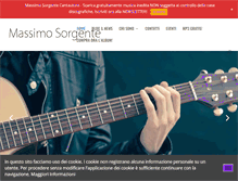 Tablet Screenshot of massimosorgente.com